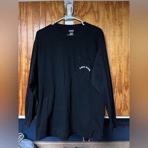 Womens Vs PiNk long sleeved tshirt size L